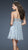 La Femme - 18063 Sequined Straight Neck Empire Waist A-line Dress Special Occasion Dress