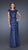 La Femme 20471 Lace Illusion Sheath Gown with Cap Sleeves CCSALE 14 / Navy