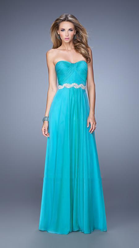 La Femme 21218 Prom Dress CCSALE 4 / Peacock