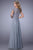 La Femme - 21627 Illusion Lace Chiffon Gown Special Occasion Dress