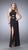 La Femme 22206 Long Jersey Prom Dress with Black Beading CCSALE 0 / Black