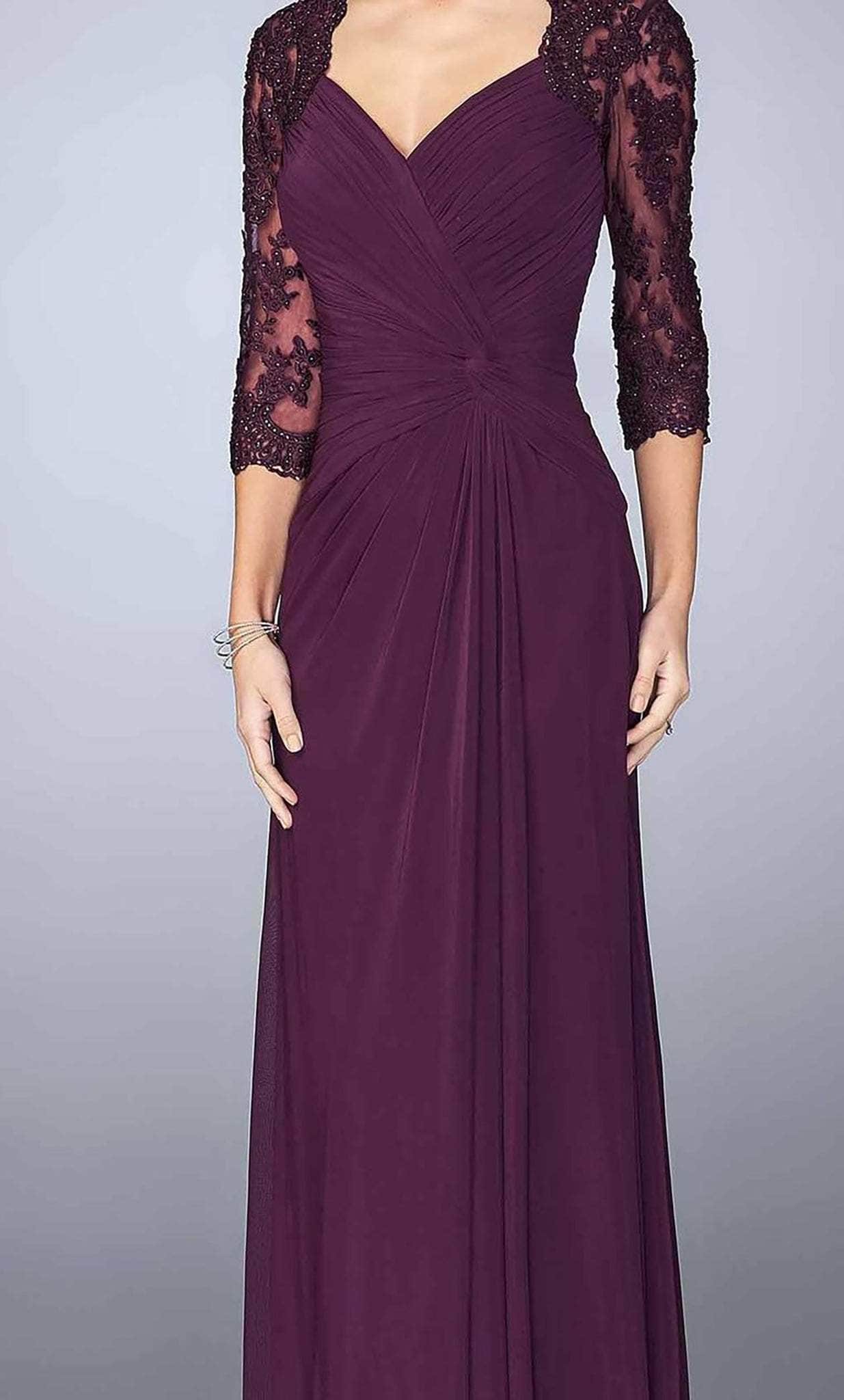 Fancy Pleated Gathered Dress main image 1