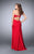 La Femme - 23650 Scrumptious Laced Sweetheart Sheath Long Evening Gown Special Occasion Dress