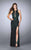 La Femme - 23767 Adorned Sleeveless Jewel Neck Laced Gown Special Occasion Dress