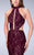 La Femme - 24303 Chic High Neck Laced Mermaid Dress Special Occasion Dress