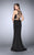 La Femme - 24310 Two-Piece Svelte Jersey Long Sheath Evening Gown Special Occasion Dress
