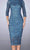 La Femme - 24875 Lace Tea Length Dress Special Occasion Dress