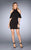 La Femme - 25147 Ruffled High Halter Sheath Dress Special Occasion Dress