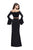 La Femme - 25261 Flounce Sleeve Off Shoulder Two-Piece Jersey Gown Special Occasion Dress
