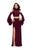 La Femme - 25353 Long Sleeve Cutaway Two-Piece Jersey Gown Special Occasion Dress 00 / Wine
