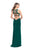 La Femme - 25504 Strappy Plunging Sweetheart Slit Dress Special Occasion Dress