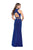 La Femme - 25604 Two-Piece High Neck Cutout Jersey Gown Special Occasion Dress