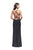La Femme - 25619 Glittering Jersey Cutout Evening Dress Special Occasion Dress