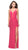 La Femme - 25725 Plunging Sweetheart Strappy Dress Special Occasion Dress 00 / Hot Coral