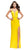 La Femme - 25725 Plunging Sweetheart Strappy Dress Special Occasion Dress 00 / Yellow