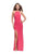 La Femme - 25736 Strappy Back Jersey Sheath Dress Special Occasion Dress
