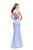La Femme - 25746 Two Piece Beaded High Halter Sheath Dress Special Occasion Dress
