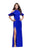 La Femme - 25981 Laser Cutout Shoulder Fitted Sheath Dress Special Occasion Dress