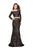 La Femme - 25983 Two Piece Beaded Lace Fitted Sheath Dress Special Occasion Dress