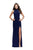 La Femme - 26004 High Neck Sheer Beaded Open Back Jersey Dress Special Occasion Dress