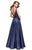 La Femme - 26015 Plunging Sweetheart Mikado A-line Dress Special Occasion Dress