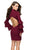 La Femme - 26639 Tiered Bell Sleeve Plunging Cutout Dress Special Occasion Dress
