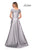 La Femme - 26877 Asymmetric Mikado A-line Gown Formal Gowns