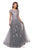 La Femme - 26907 Lace Applique Bateau A-line Dress Mother of the Bride Dresses