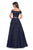 La Femme - 27028 Two-Piece Off Shoulder Scalloped Lace Gown Special Occasion Dress