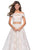 La Femme - 27028 Two-Piece Off Shoulder Scalloped Lace Gown Special Occasion Dress