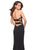 La Femme - 27035 Strapless Jersey Sheath Dress With Slit Formal Gowns