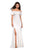 La Femme - 27096 Ruffled Off-Shoulder Jersey Trumpet Dress Prom Dresses