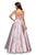 La Femme - 27322 Plunging Sweetheart Pleated Ballgown Special Occasion Dress