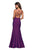 La Femme - 27446 Long Strappy Back Trumpet Gown Special Occasion Dress
