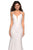 La Femme - 27560 Plunging Sweetheart Strappy Mermaid Dress Special Occasion Dress