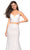 La Femme - 27589 Two Piece Lace Stretch Jersey Mermaid Dress Evening Dresses