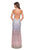 La Femme - 27609 Ombre Beaded Deep Sweetheart Trumpet Dress Special Occasion Dress