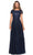 La Femme - 27837 Sequined Lace Bateau A-line Dress Mother of the Bride Dresses