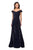La Femme - 27846 Ruched Off-Shoulder A-line Dress Special Occasion Dress