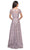 La Femme - 27870 Short Sleeve Lace Overlaid A-Line Dress Mother of the Bride Dresses