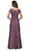 La Femme - 27915 Short Sleeve Floral Embroidered Dress Mother of the Bride Dresses