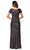 La Femme - 27916 Allover Sequins Short Sleeve Evening Gown Mother of the Bride Dresses
