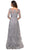 La Femme - 27942 Quarter Sleeve Sequined Lace A-Line Dress Mother of the Bride Dresses