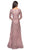 La Femme - 27949 Embroidered Lace Overlay A-Line Gown Mother of the Bride Dresses