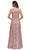 La Femme - 27951 Lace V Neck Sheath Dress Mother of the Bride Dresses