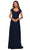 La Femme - 27951 Lace V Neck Sheath Dress Mother of the Bride Dresses
