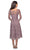 La Femme - 27971 Floral Embroidered Illusion Bateau Dress Mother of the Bride Dresses