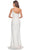 La Femme - 28176 One Shoulder Fitted Jersey Dress with High Slit Bridesmaid Dresses