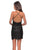 La Femme - 28228 V-Neck Sequined Short Dress Cocktail Dresses