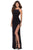 La Femme - 28302 Halter Neck Jersey Sheath Dress Prom Dresses